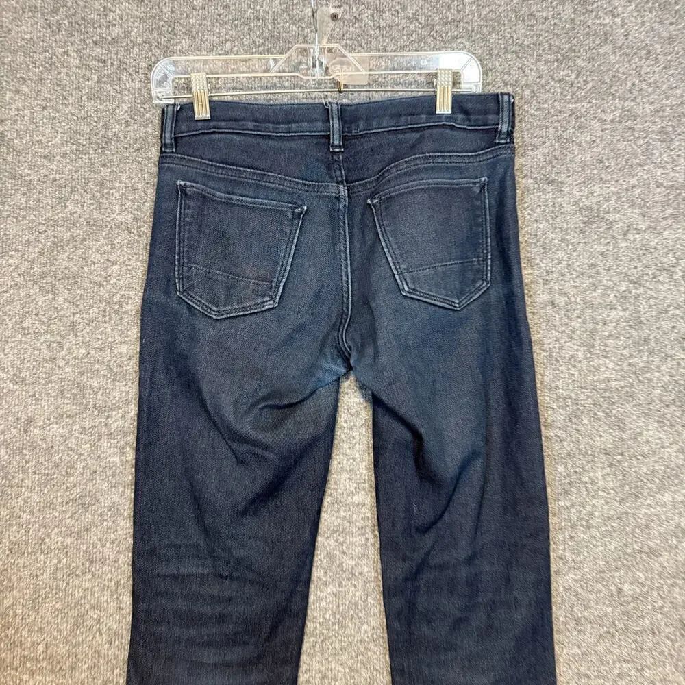 Banana Republic Jeans Mens 29x32 Blue Traveler Slim Fit Straight‎ Stretch Casual